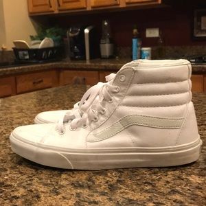 LIKE NEW: High top vans